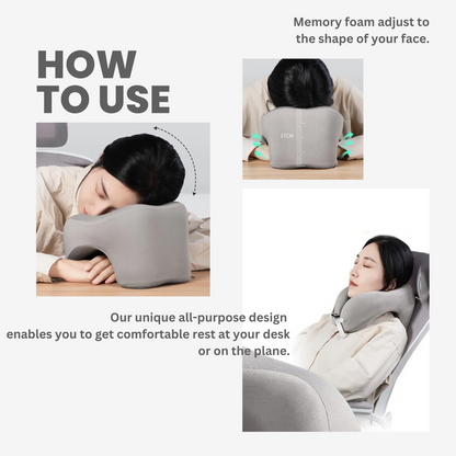 Shrinkpack Universal Nap and Travel Pillow
